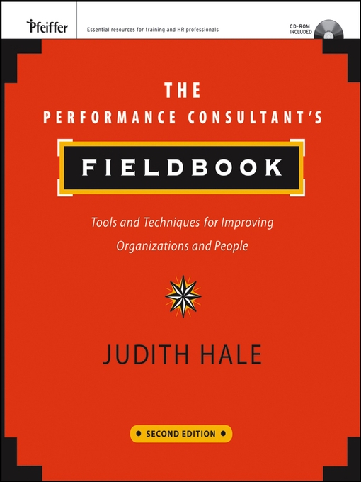 Title details for The Performance Consultant's Fieldbook by Judith Hale - Available